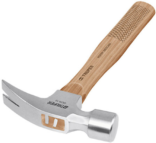 Truper 13" Handle 16 Oz Framing Polished Hammer #16658