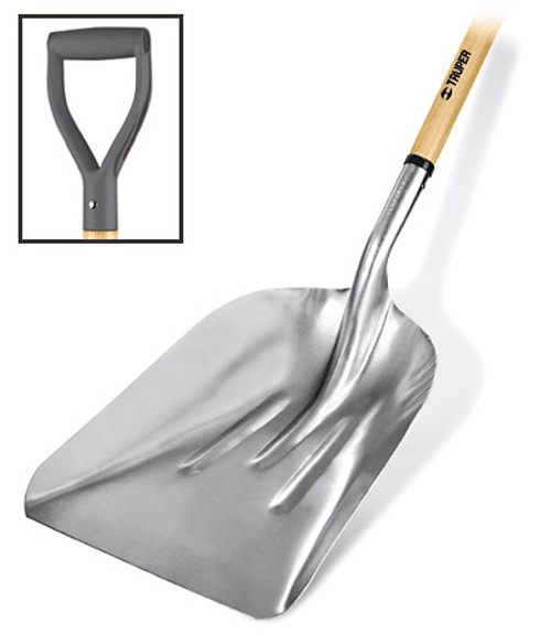 Truper Y Handle #14 Aluminum Scoop 13" x 23 7/8 #17181