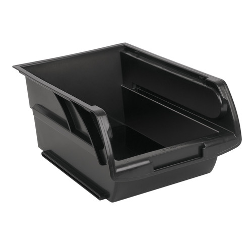 Truper Large, Plastic, Stackable Storage Bin #10891-2 Pack