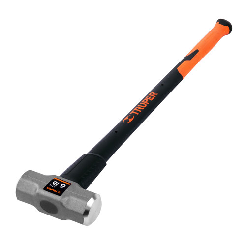 Truper 6 Lbs. Sledge Hammer, Fiberglass Handle #19884