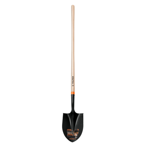 Truper 45" Handle, Round Point Shovel #17175