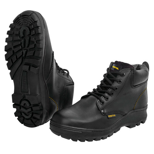 Pretul Leather Steel-Toe Boots 10 #25993