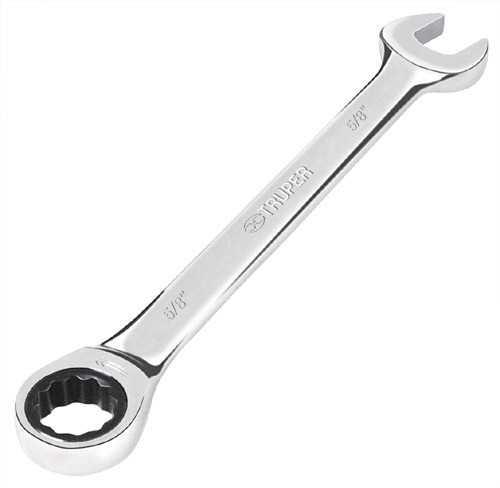 Truper 14mmx7.5" Combination Ratcheting Wrench #15746