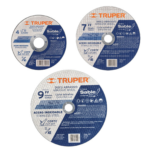 Truper 7", Stainless Steel Cutting Wheel-2 Pack #11637