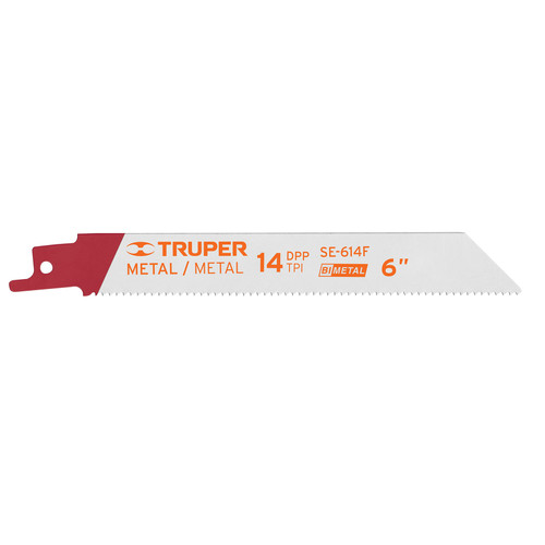 Truper 6" 14 TPI Reciprocating Saw Blade (2pc) #10795-2 Pack