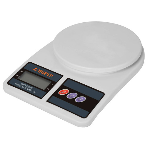 Truper 11 Lb Plastic Platform Kitchen Scale #15161