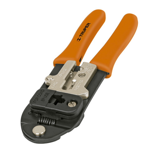 Truper  8 Modular Plug Crimping Tool #18342