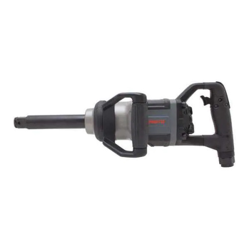 Inline Air Impact Wrench, 1", 6" Ext Anvil