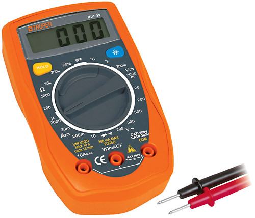 Truper Digital Multimeter, Profesional Multimeter #10401