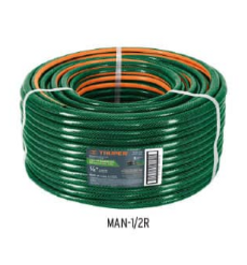 Truper 3-Ply Reinforced Hose Rolls, 5/8" 3 Ply Water Hose 328 ft roll #19858