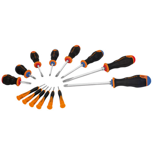 Truper Screwdriver set Blister 14 pieces #14197