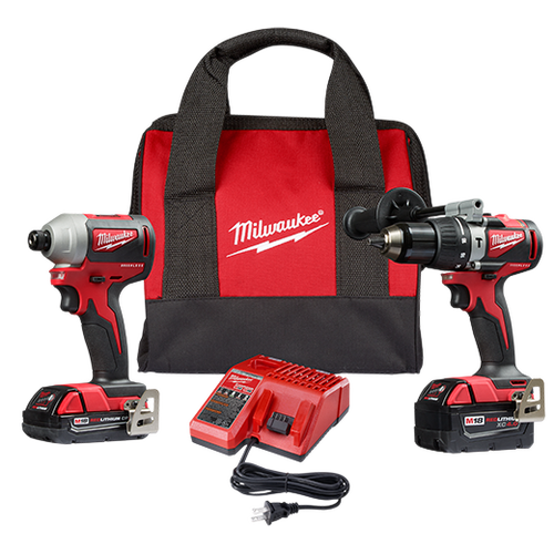 M18 Brushless 2-Tool Combo Kit, Hammer Drill/Impact Driver M18 Brushless 2-Tool Combo Kit, Hammer Drill/Impact Driver