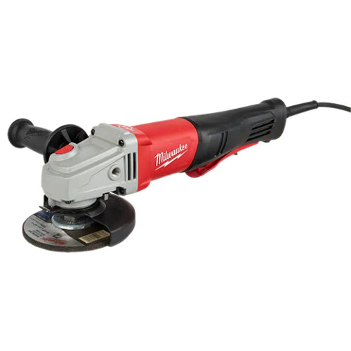 11 Amp 4-1/2? / 5? Braking Small Angle Grinder Paddle No-Lock