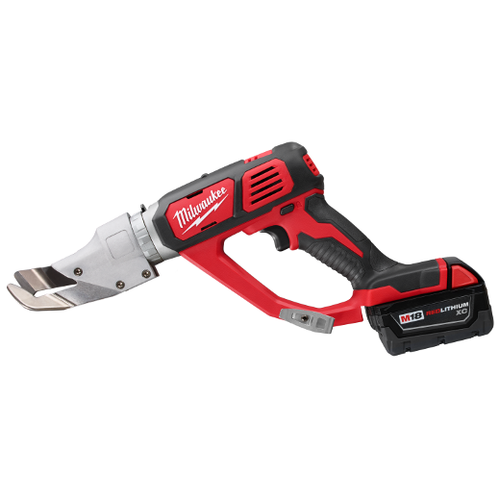 M18 Cordless 14 Gauge Shear Kit Double Cut, Includes: Tool, (2) Batteries, Charger, Contractor Bag 2636-22