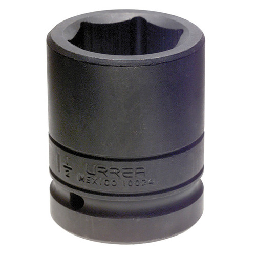 URREA Impact Socket - 1-3/8? 6-Point Socket with 1-Inch Drive & Black Oxide Coating - 10022