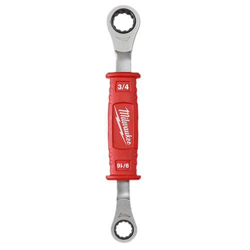 Lineman's 2in1 Insulated Ratcheting Box Wrench