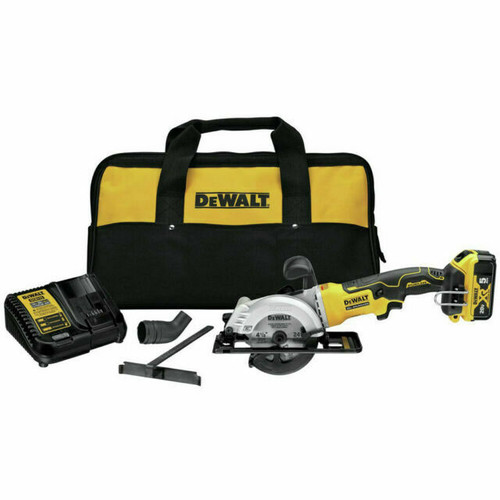 Dewalt 20V MAX Circular Saw, 4‑1/2 Inch Kit with Battery and Charger