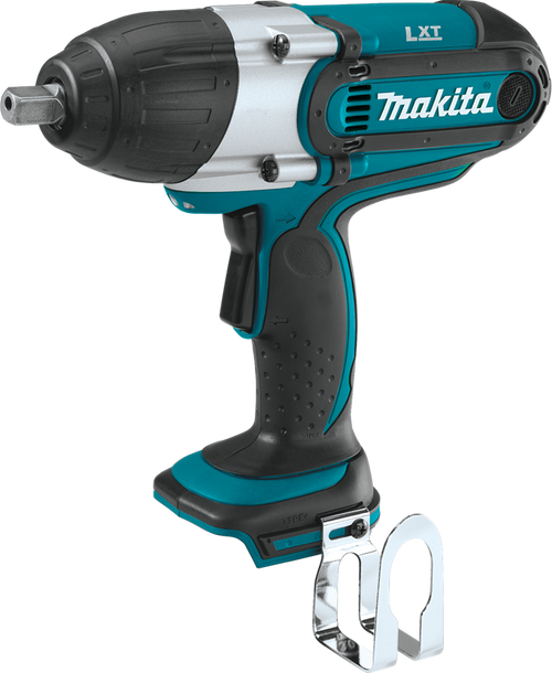 18V LXT? Lithium-Ion Cordless 1/2" Sq. Drive Impact Wrench, Tool Only, Makita-built motor delivers, XWT04Z