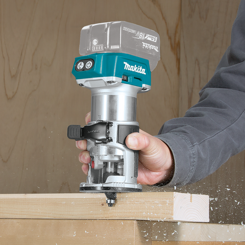 Makita - XOP02Z - 18V LXT Lithium-Ion Brushless Cordless 5in / 6in Dual Action Random Orbit Polisher (Tool Only)