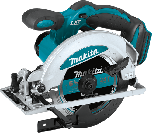 18V LXT? Lithium-Ion Cordless 6-1/2" Circular Saw, Tool Only, Makita-built motor delivers, XSS01Z