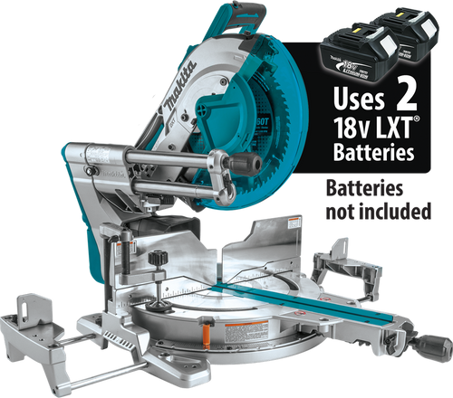 36V (18V X2) LXT? Brushless 12" Dual-Bevel Sliding Compound Miter Saw with Laser, Tool Only, XSL07Z