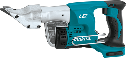 18V LXT? Lithium-Ion Cordless 18 Gauge Straight Shear, Tool Only, Makita-built 4-pole motor, XSJ01Z