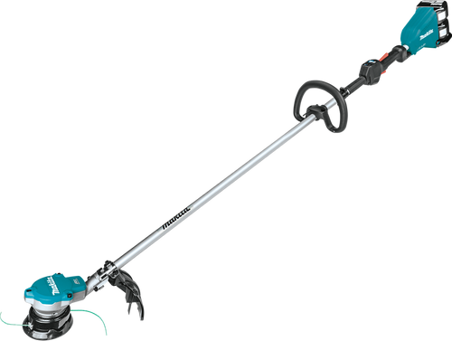 36V (18V X2) LXT? Brushless String Trimmer Kit with 4 Batteries (5.0Ah), Makita-built Outer Rotor, XRU15PT1 36V (18V X2) LXT? Brushless String Trimmer Kit with 4 Batteries (5.0Ah), Makita-built Outer Rotor, XRU15PT1