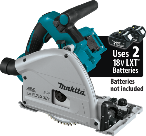 36V (18V X2) LXT? Brushless 6-1/2" Plunge Circular Saw, Tool Only, Dual front, XPS01Z