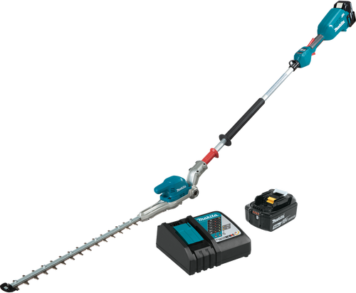 18V LXT? Lithium-Ion Brushless Cordless 20" Articulating Pole Hedge Trimmer Kit (5.0Ah), XNU01T