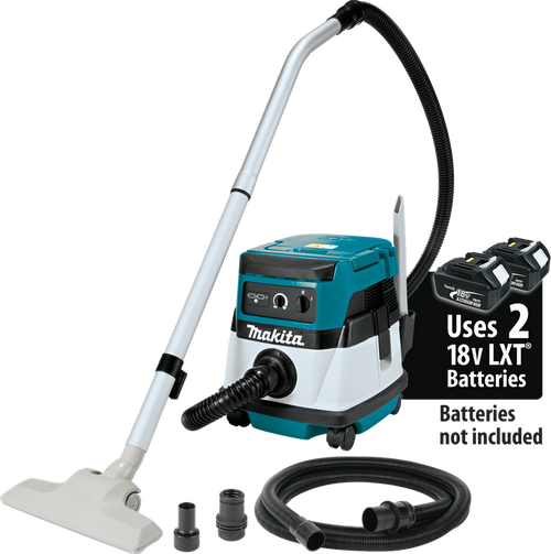 36V (18V X2) LXT?/Corded 2.1 Gallon HEPA Filter Dry Dust Extractor/Vacuum, Tool Only, Anti-static hose, XCV04Z