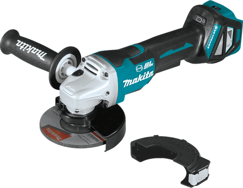 18V LXT? Lithium-Ion Brushless Cordless 4-1/2"A / 5" Paddle Switch Cut-Off/Angle Grinder, with Electric Brake, Tool Only, XAG20Z