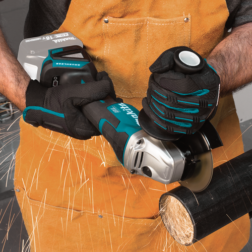 18V LXT? Lithium-Ion Brushless Cordless 4-1/2"Â / 5" Paddle Switch Cut-Off/Angle Grinder, with Electric Brake, Tool Only, XAG11Z