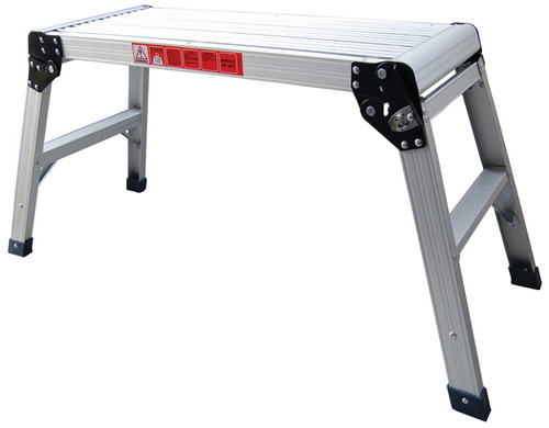 Heavy-Duty Folding Aluminum Platform