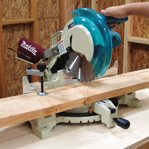 12" Compound Miter Saw, Powerful 15 AMP direct drive motor, LS1221