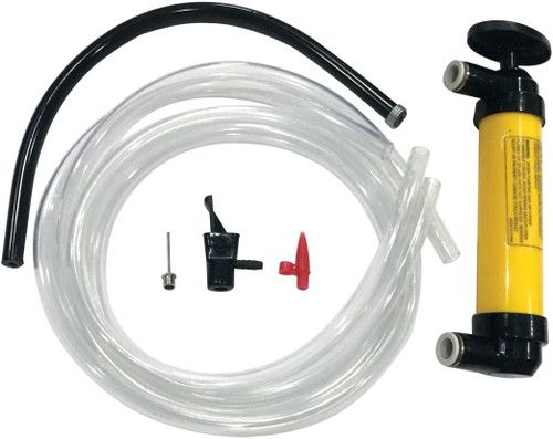 Lumax LX-1345 Multi-Purpose Hand Transfer Pump. Also Works as an Air Pump for Inflation of Toys, Sporting Balls, Bike Tires and More. Fast Easy Transfer of Air or Fluid When Needed