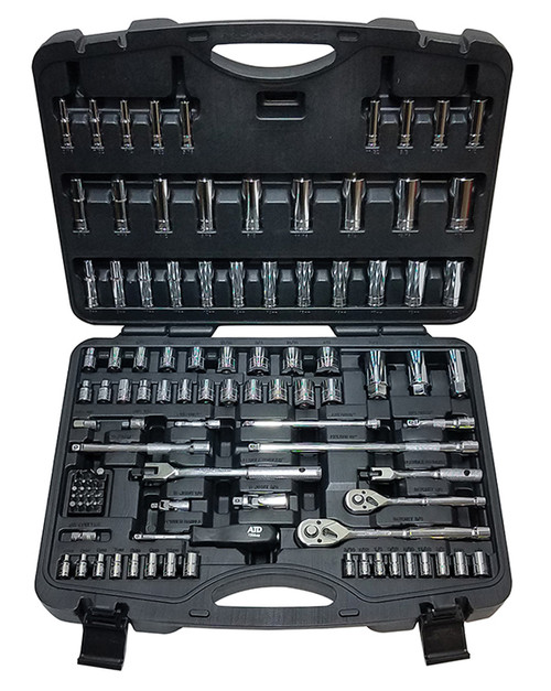 106 pc. SAE/Metric 1/4? & 3/8? Dr. Socket Tray