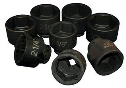 8 Pc. 3/4" Drive 6 Point SAE