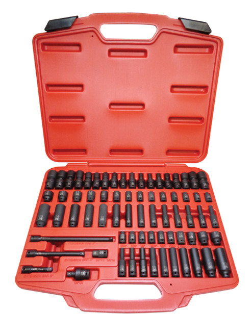 Deep and Universal Impact Socket Set