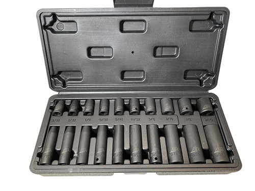 20-Pc. 1/4? Drive 6 Point SAE Standard