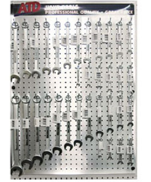 Raised Panel Combination Wrench Display Fixture