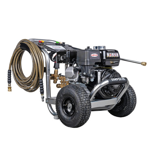 3000 PSI at 3.0 GPM HONDA GX200 with AAA Triplex Plunger Pump Cold Water Gas Professional Pressure Washer IS61024