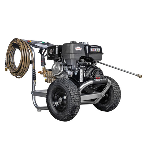 3500 PSI at 4.0 GPM HONDA GX270 with AAA Triplex Plunger Pump Cold Water Gas Professional Pressure Washer IS61026