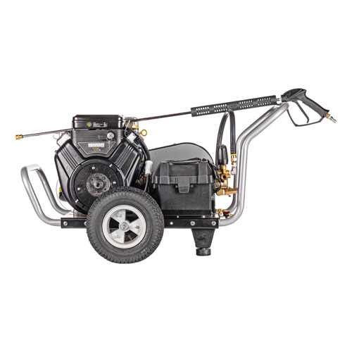 4000 PSI at 5.0 GPM VANGUARD V-Twin with COMET Triplex Plunger Pump Cold Water Professional Belt Drive Gas Pressure Washer MS60763-S