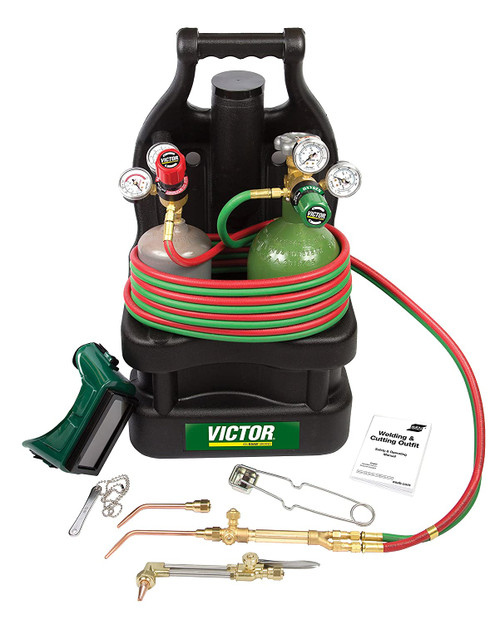 Victor Technologies 0384-0948 Victor G150-J-Cpt Tote with Tanks (0384-0948)