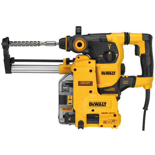 Dewalt D25333KDH 1‑1/8" SDS+ Rotary Hammer Kit with Onboard Dust Extractor