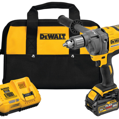 Dewalt DCD130T1 FLEXVOLT 60V MAX* Mixer/Drill Kit with E‑Clutch System