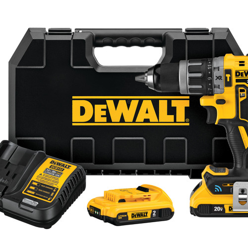20V MAX* aDewalt DCD797D2 20V MAX* XR Tool Connect™ Compact Hammerdrill KitXR TOOL CONNECT COMPACT HAMMERDRILL KIT DCD797D2