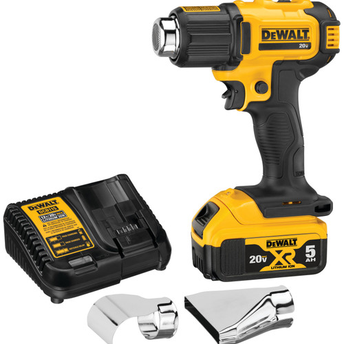Dewalt DCE530P1 20V MAX* Cordless Heat Gun Kit