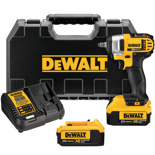 Dewalt DCF883M2 20V MAX* 3/8 in. Impact Wrench Kit