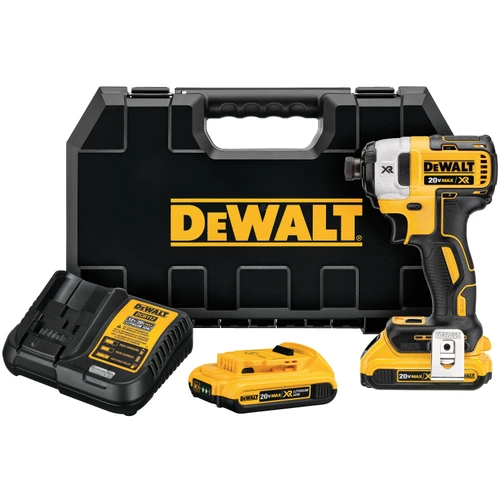 Dewalt DCF887D2 20V MAX* XR 1/4 in. 3‑Speed Impact Driver Kit (2.0Ah)